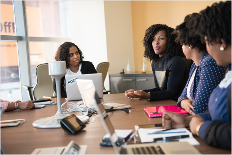 Diverse Team in a Business Meeting